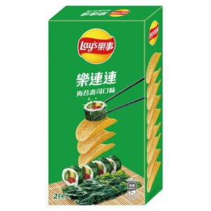 Lay s樂事經濟盒海苔壽司口味洋芋片166g