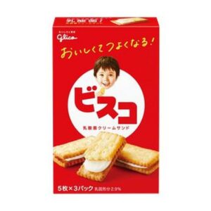 Bisco必思可乳酸菌夾心餅乾-牛奶62.7g