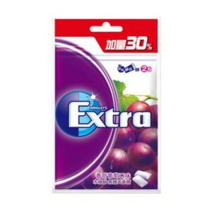 Extra益齒達無糖口香糖-香甜葡萄36.4g