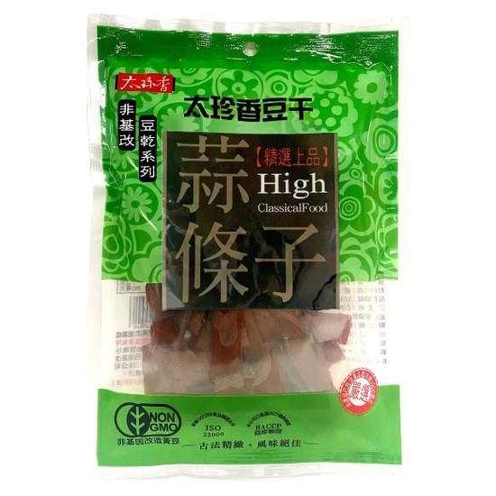 松豐太珍香豆干非基改-蒜條子125g - 大黃金好物Golden Goods