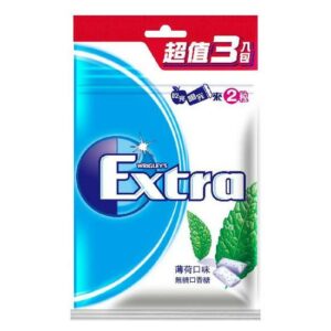 Extra潔淨無糖口香糖-薄荷口味109.2g