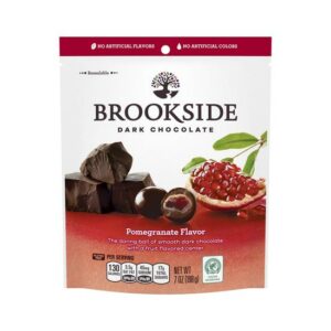 Brookside紅石榴夾餡黑巧克力198g