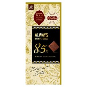 ALWAYS歐維氏85%醇黑巧克力77g