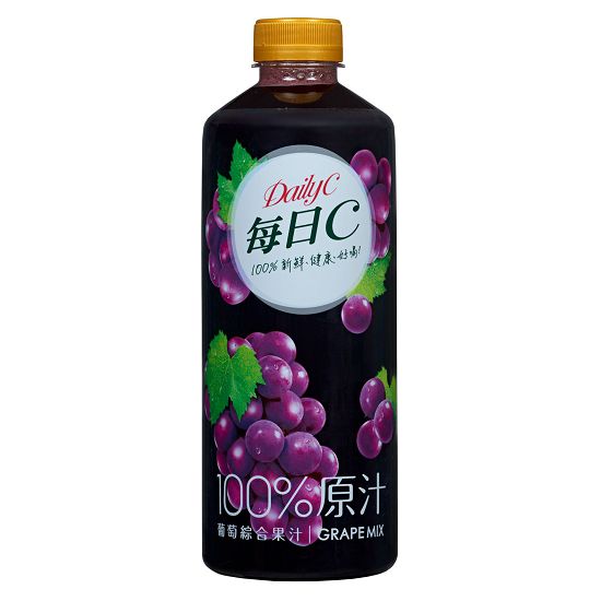 味全每日C100%葡萄綜合果汁1300ml - 大黃金好物 Golden Goods