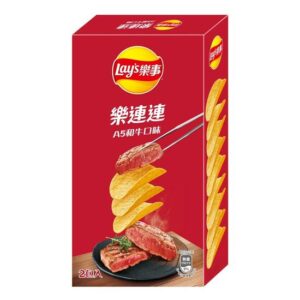 Lay’s樂事樂連連洋芋片-A5和牛口味166g