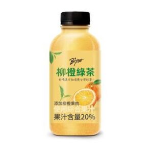 Bixtar柳橙綠茶475ml